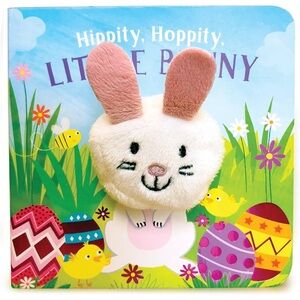 Hippity, Hoppity, Little Bunny Finger Puppet Board Book